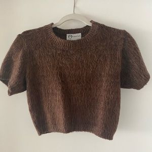 Vintage Mohair Crop